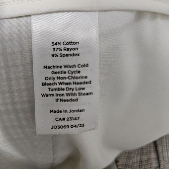 Talbots Hampshire Ankle Pants Women’s 14P (36x25) Multicolor High Waist Stretch - Picture 4 of 11